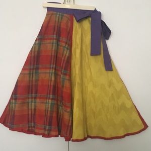 Genuine 1960’s Spanish Themed Skirt, Midcentury